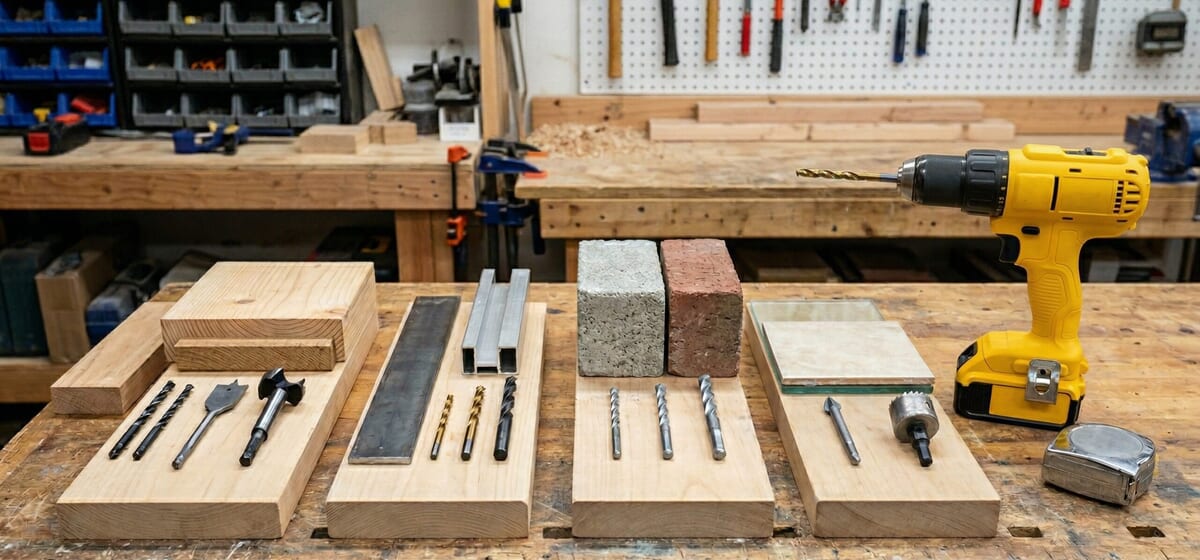 Choosing Drill Bits by Material: A Practical Guide for Cleaner Holes and Lower Tool Costs
